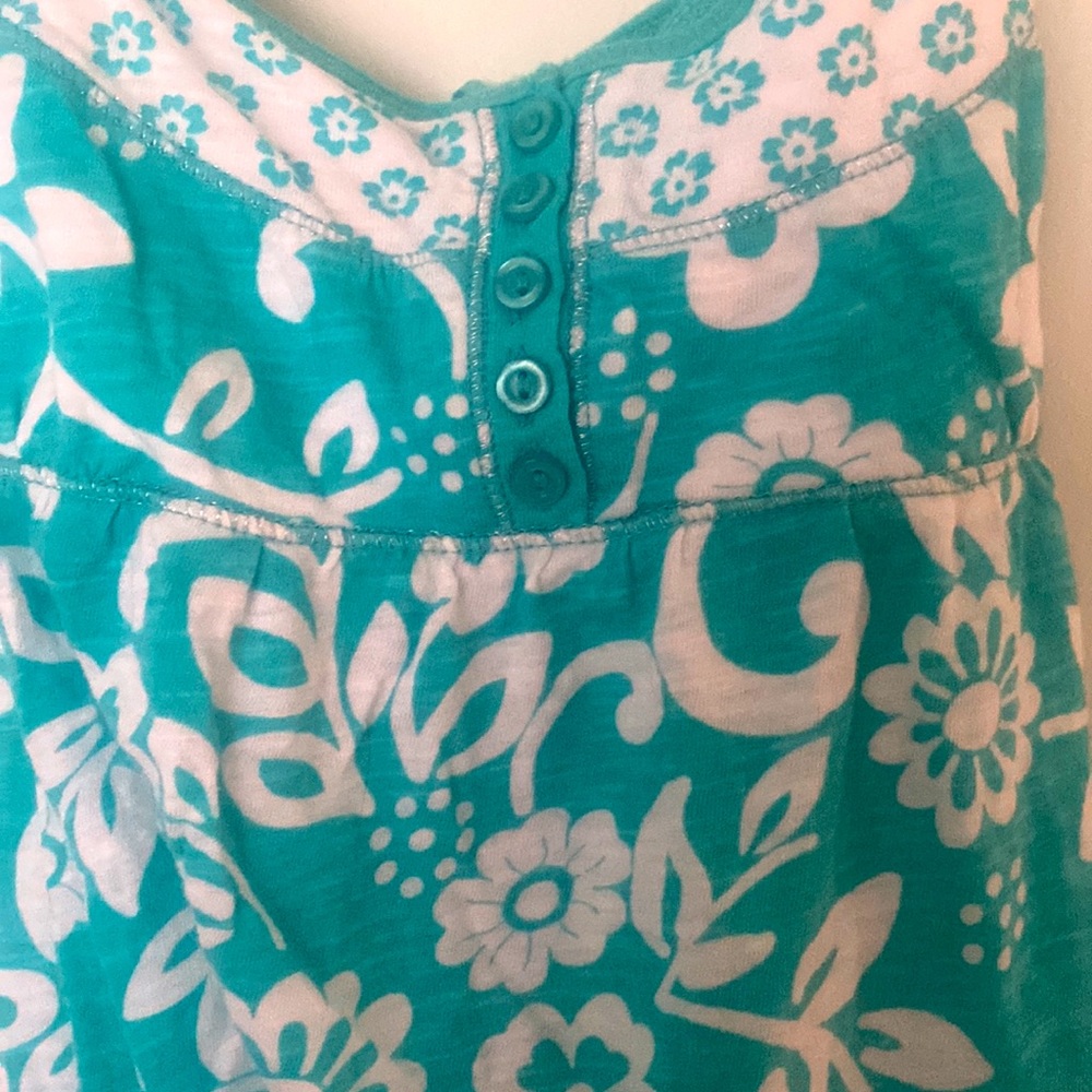 Aeropostale Beachy Summer Floral Spaghetti Strap Tank Top - Medium - Picture 2 of 5